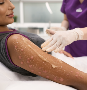 Strawberry Skin Keratosis Pilaris Treatment in Nagpur